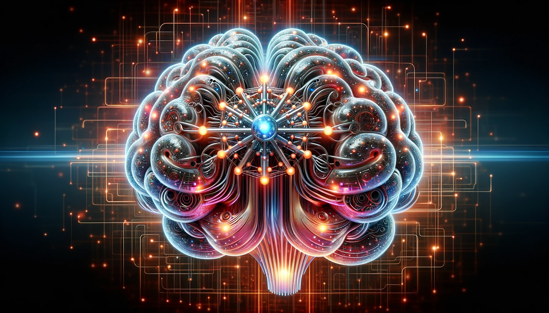 A quantum AI brain